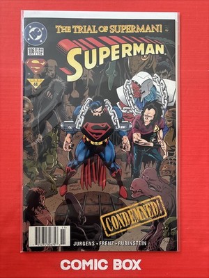 DC Comics Superman #106 1995 Very Rare Newsstand Variant