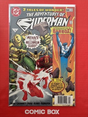 DC Comics The Adventures Of Superman #556 1998 Rare Newsstand Variant