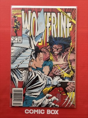 Marvel Comics Wolverine #56 Rare Newsstand Variant 1992