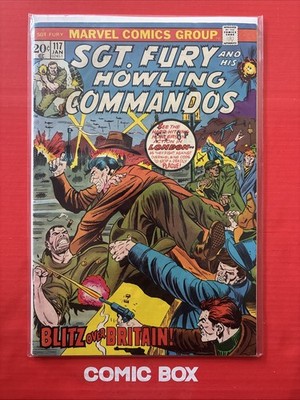 Marvel Comics SGT Fury And His Howling Commandos #117 1973 Cents