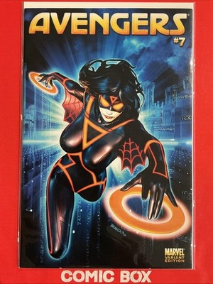 Marvel Comics Avengers #7 1:25 Tron Variant Scarce 2011