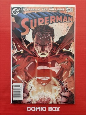 DC Comics Superman #209 2004 Rare Newsstand Variant