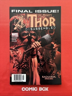 Marvel Comics The Mighty Thor Disassembled #587 Final Issue Rare Newsstand 2004 - Image 4