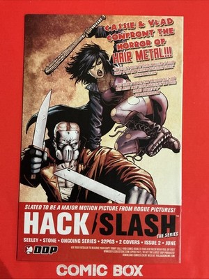 DDP Comics Hack / Slash #1 2nd Print Variant Scarce Horror 2007 - Image 5