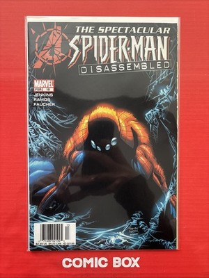 Marvel Comics The Spectacular Spider-Man #18 Disassembled Rare Newsstand Variant