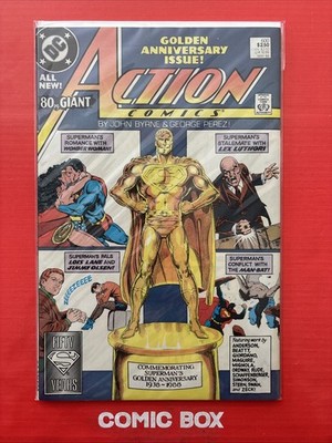 DC Action Comics #600 Byrne Perez Classic 1988 Golden Anniversary Issue Superman