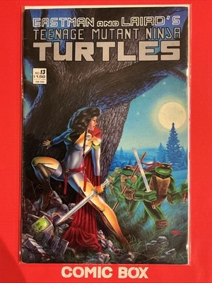 Mirage Studios Comics Teenage Mutant Ninja Turtles#13 1988 Dedicated To Kirby