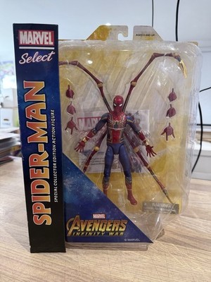 Infinity War Avengers Spider-Man Marvel Select Action Figure Diamond Sealed