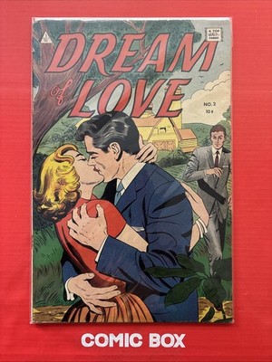 I.W Comics Dream Of Love #2 1958 Silver Age