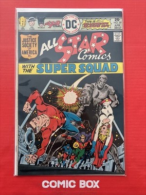 DC Comics All Star Super Squad JSA #59 2nd App Power girl Key 1976 Bronze Age