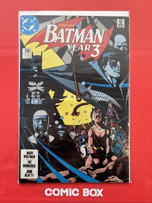 DC Comics Batman Year 3 #436 1989