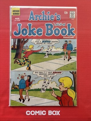 Archie Series Comics Archie’s Laugh In Joke Book #134 1970 Bronze Age