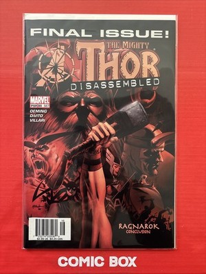 Marvel Comics The Mighty Thor Disassembled #587 Final Issue Rare Newsstand 2004