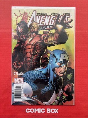 Marvel Comics The Avengers Disassembled #501 Chaos Part 2 Rare Newsstand Variant