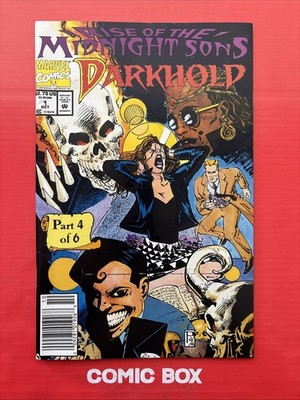 Marvel Comics Darkhold Rise Of The Midnight Sons #1 1993 Rare Newsstand Variant - Image 2
