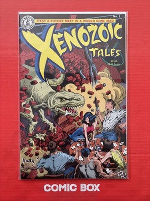 Kitchen Sink Comics Xenozoic Tales #1 Dinosaur Cover 1987