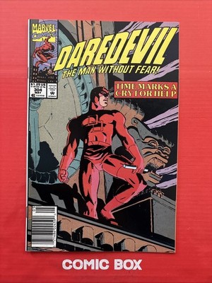 Marvel Comics Daredevil #304 1992 Rare Newsstand Variant - Image 2
