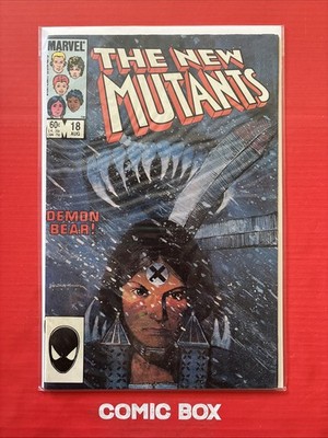 Marvel Comics The New Mutants #18 1984 1st Appearance Worlock Demon Bear Key