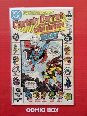 DC Comics Captain Carrot And His Amazing Zoo Crew #14 1983 Bronze Age