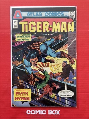 Atlas Comics  Tiger-Man #3 1975 Bronze Age