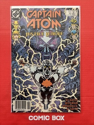 DC Comics Captain Atom Guest Starring The Justice League #16 Rare Newsstand V