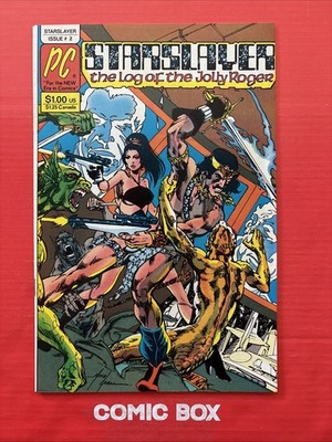 Pacific Comics Starslayer #2 1st Appearance Rocketeer Key 1982 Bronze Age - Image 2