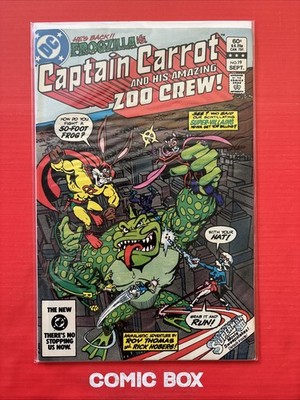DC Comics Frogzilla Vs Captain Carrot And His Amazing Zoo Crew #19 1983