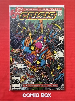 DC Comics Crisis On Infinite Earth #12 Perez 1986 Final Issue