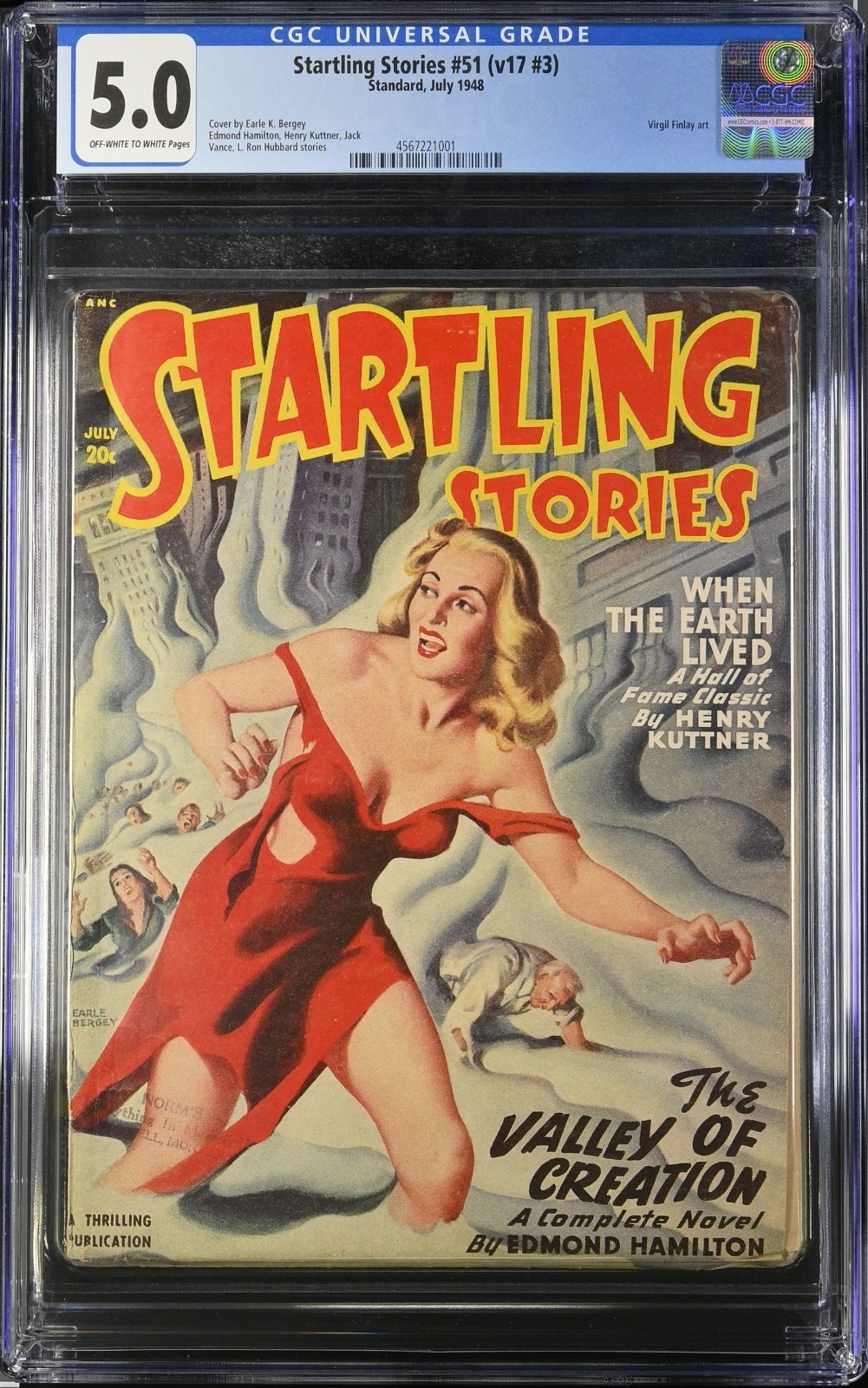 CGC Graded 5.0 Standard Startling Stories #51 Vol 17 1948 Pulp Golden Age