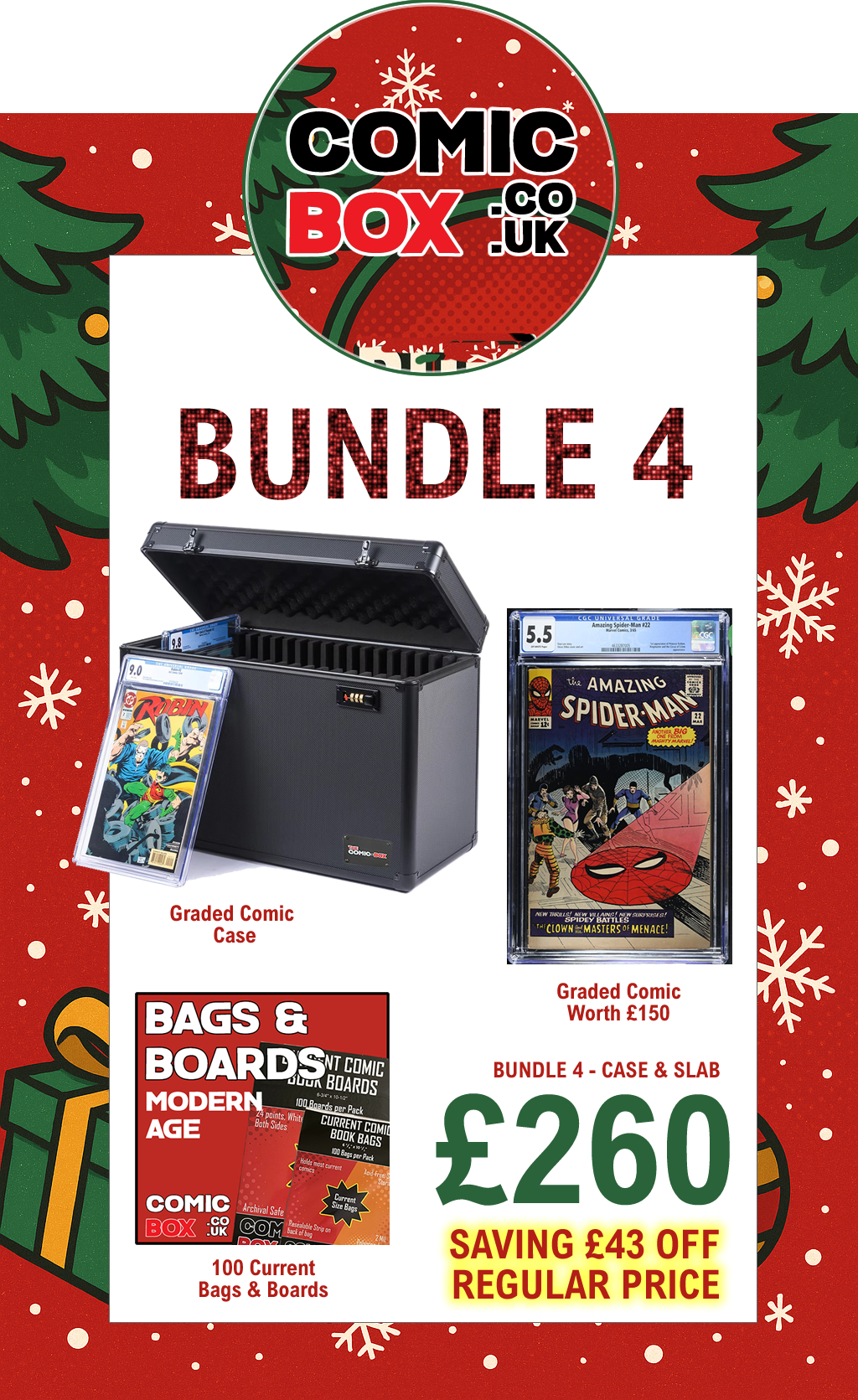 Christmas Bundle 4 - Save £££ and get the Perfect Comic Gift for Christmas