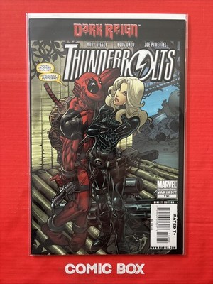Marvel Comics Dark Reign Thunderbolts #130 2009 Rare Deadpool 2nd Print Variant