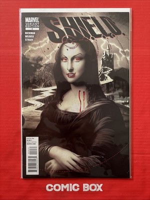 Marvel Comics S.H.I.E.L.D. #4 1:15 Mona Lisa Vampire Variant Mayhew 2010