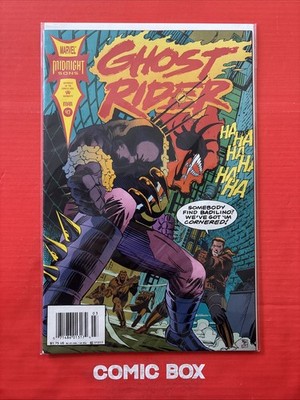Marvel Comics Ghost Rider #47 Rare Newsstand Variant 1995