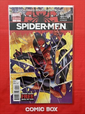 Marvel Comics Spider-Men #2 2nd Print Variant 2012