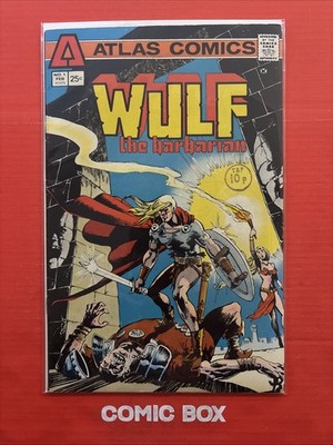 Atlas Comics Wulf The Barbarian #1 1975 Bronze Age