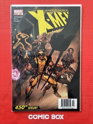 Marvel Comics Uncanny X-Men #450 1st X-23 Meet Up Rare Newsstand Variant 2004