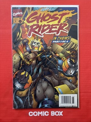Marvel Comics Ghost Rider #62 1995 Rare Newsstand Variant