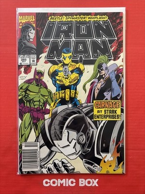Marvel Comics Iron Man #285 Rare Newsstand Variant 1992
