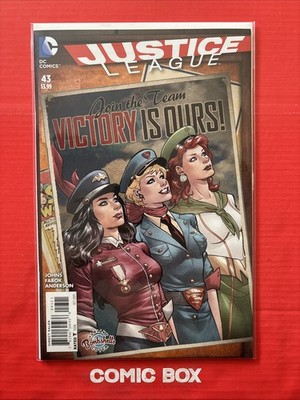 DC Comics Justice League #43 Bombshell Variant Lovely Condition
