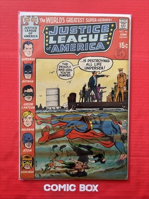 DC Comics Justice League America #90 1971 Bronze Age Lovely Condition