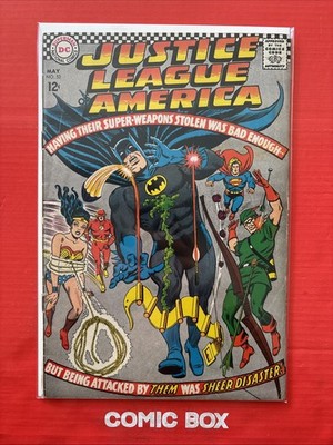 DC Comics Justice League of America #53 1967 Silver Age Solid Condition