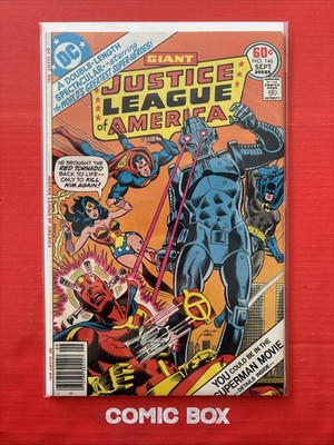 DC Comics Giant Justice League Of America #146 Bronze Age 1977 Solid Condition