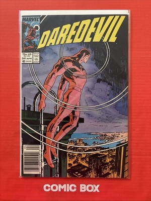 Marvel Comics Daredevil #241 Rare Newsstand Variant 1986