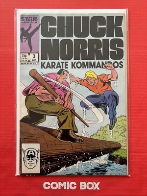 Star Marvel Comics Chuck Norris Karate Kommandos #3 1987