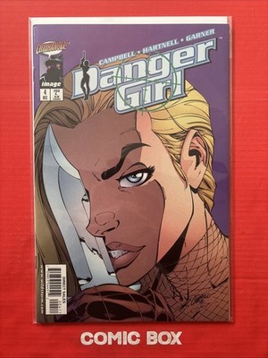 Image Comics Danger Girl #4 J.Scott Campbell Cover B 1998