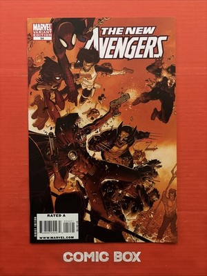 Marvel Comics The New Avengers #54 2009 1:15 Bachalo Incentive Variant - Image 2