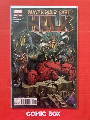Marvel Comics Hulk #56 Mayan Rule : Part 4 Red Hulk Low Print Run 2012