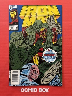 Marvel Comics Iron Man #293 Rare Newsstand Variant 1993 - Image 2