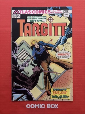Atlas Comics Targitt #1 1975 Bronze Age - Image 4