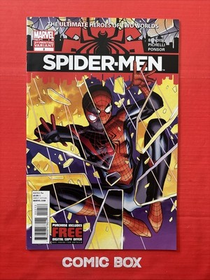 Marvel Comics Spider-Men #2 2nd Print Variant 2012 - Image 2